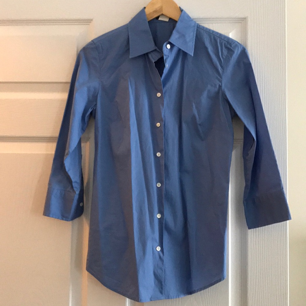 Jcrew Blue Shirt